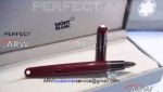 Perfect Replica New Mont blanc M Marc Newson Rollerball Red & Black